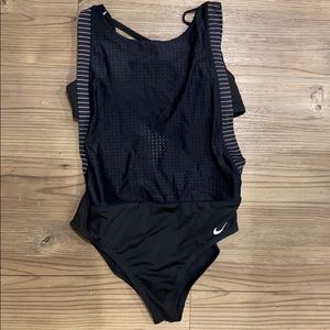 NEW Nike Sport Mesh Convertible Layered One-Piece